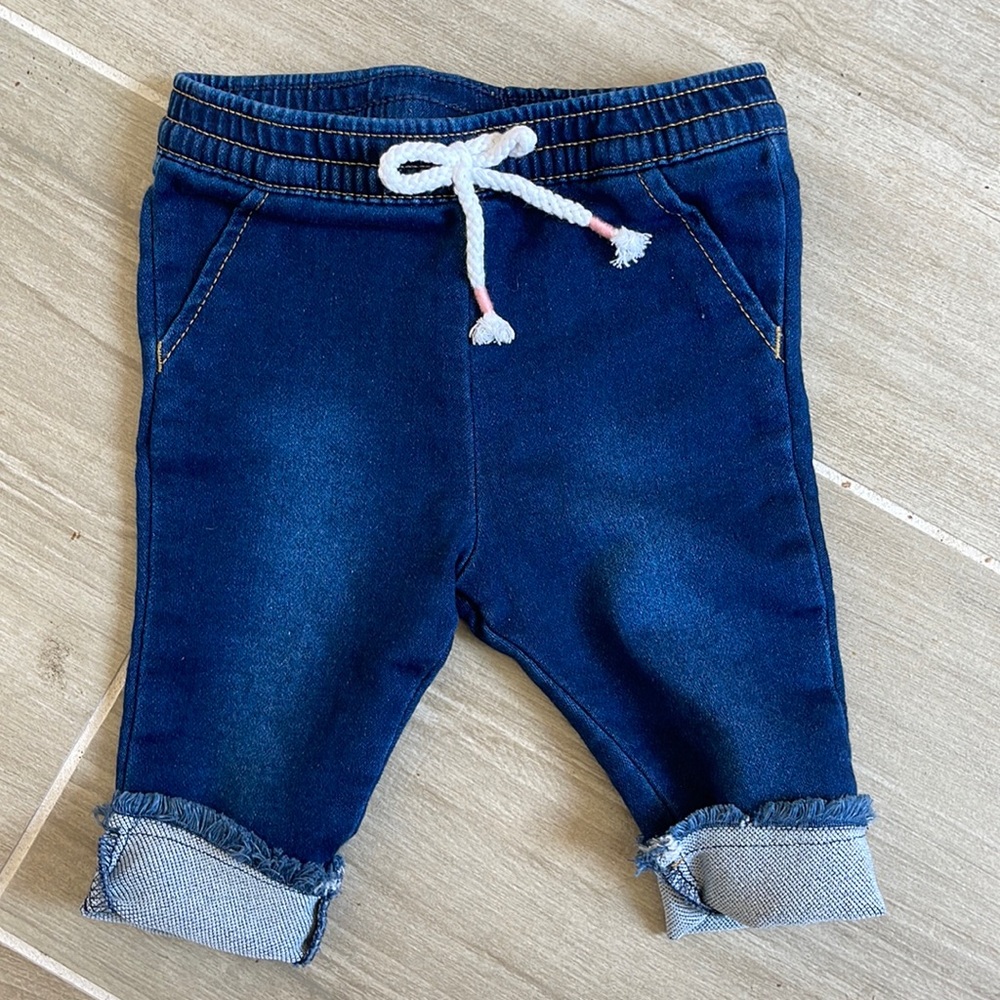 0-3M girls jeans